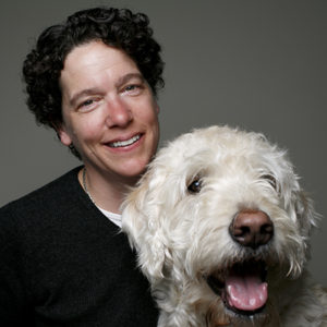 b2 color dayt sq Beth Beighlie and her dog Dayton